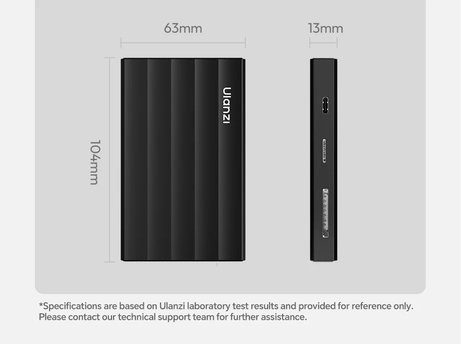 Ulanzi DC04 4-in-1 Kartenleser Tragbarer Metall-Kartenleser für Kamera Laptop Smartphones SD/TF/CFexpress Typ A/B für die Arbeit – Detail 14