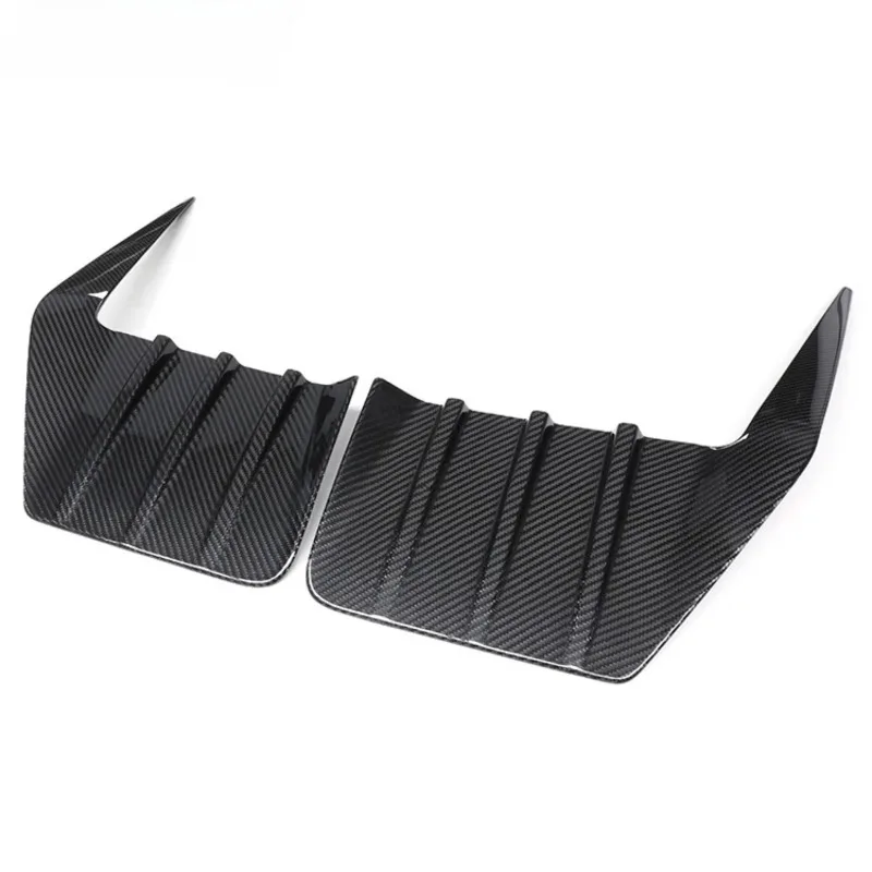 

For M2/G87 Dry Carbon Fiber MP Style Rear Bumper Diffuser New Self-Adhesive 2019- Aerodynamic Kit Exhaust Accessories Upgrades