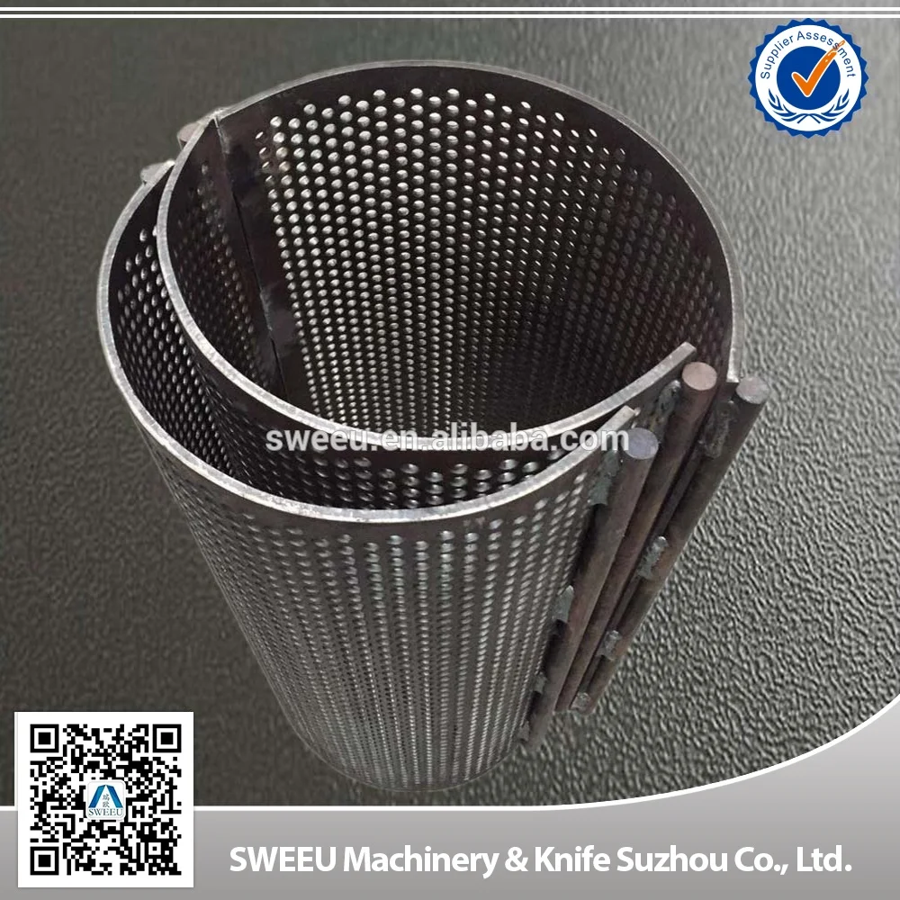 Granulator Screens for Plastics With High Durability