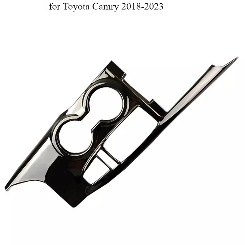 

ABS Chrome & Piano Black Interior Upgrade Kit for Toyota Camry 2018-2023– Center Console/Air Vent/Gear Shift Cover