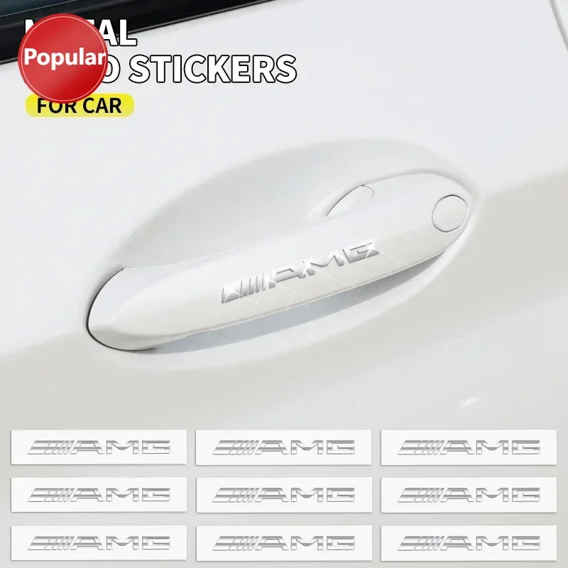 

# 2/5/10 шт. 3D металлические наклейки с логотипом автомобиля, декоративные аксессуары для Mercedes Benz A B C S Class AMG GLA CLA GLC W176 W221 W204 W205