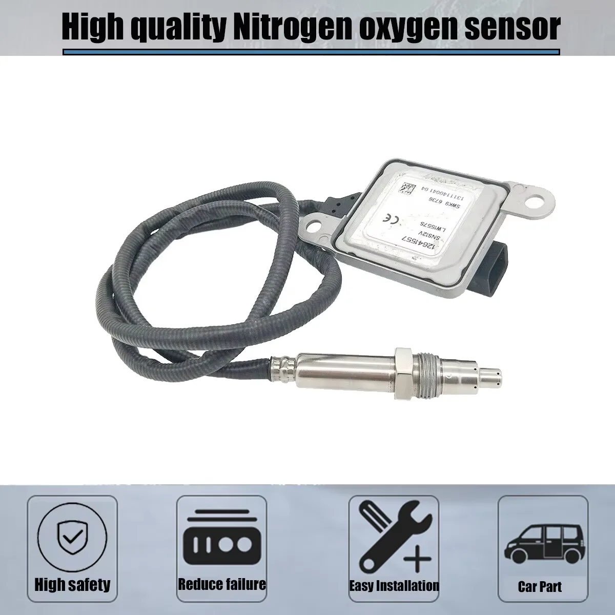 12641557 Czujnik NOx 5WK96645H 12671388 12669595 dla amerykańskiego systemu Diesel SCR Dokładność na poziomie OEM