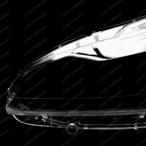 غطاء أمامي بديل لـ 208 2012 2013-2018، عدسة إصلاح صفراء ضبابية متصدعة، مادة PC عالية الشفافية #1