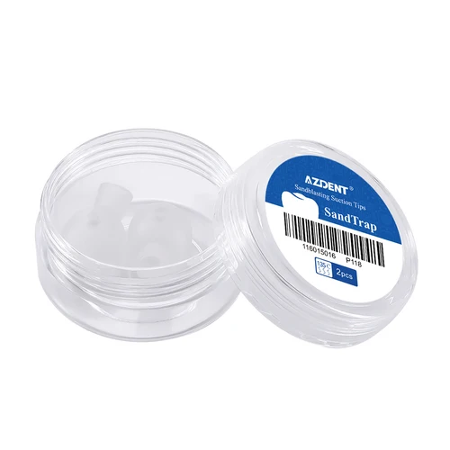 Imagen 2 del producto AZDENT 2 uds correa de arena Dental cubierta pequeña para óxido de aluminio abrasión de aire Micro Blaster sableador en polvo tapa a prueba de polvo