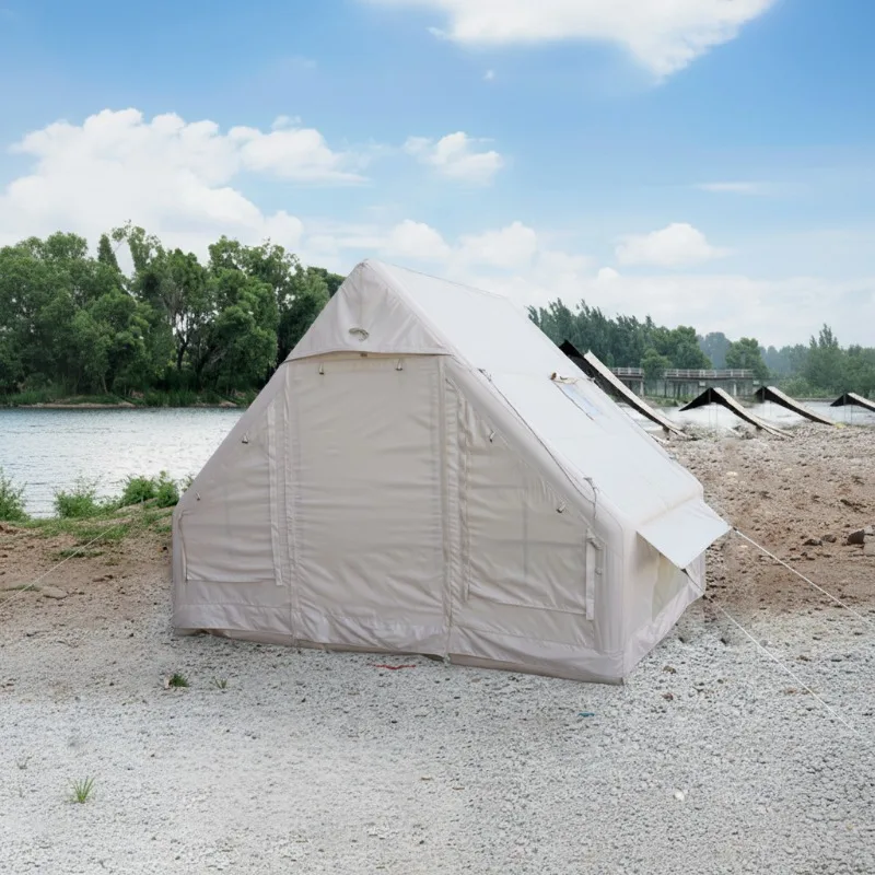 

XMSJ 6.3 Automatic Inflatable Tent Outdoor Camping Plate Rainproof And Warm Thickened Camping Overnight Full Set Of Equipment