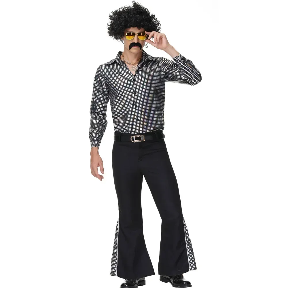 

Halloween Adult Male Retro Disco 70's Dance Costume