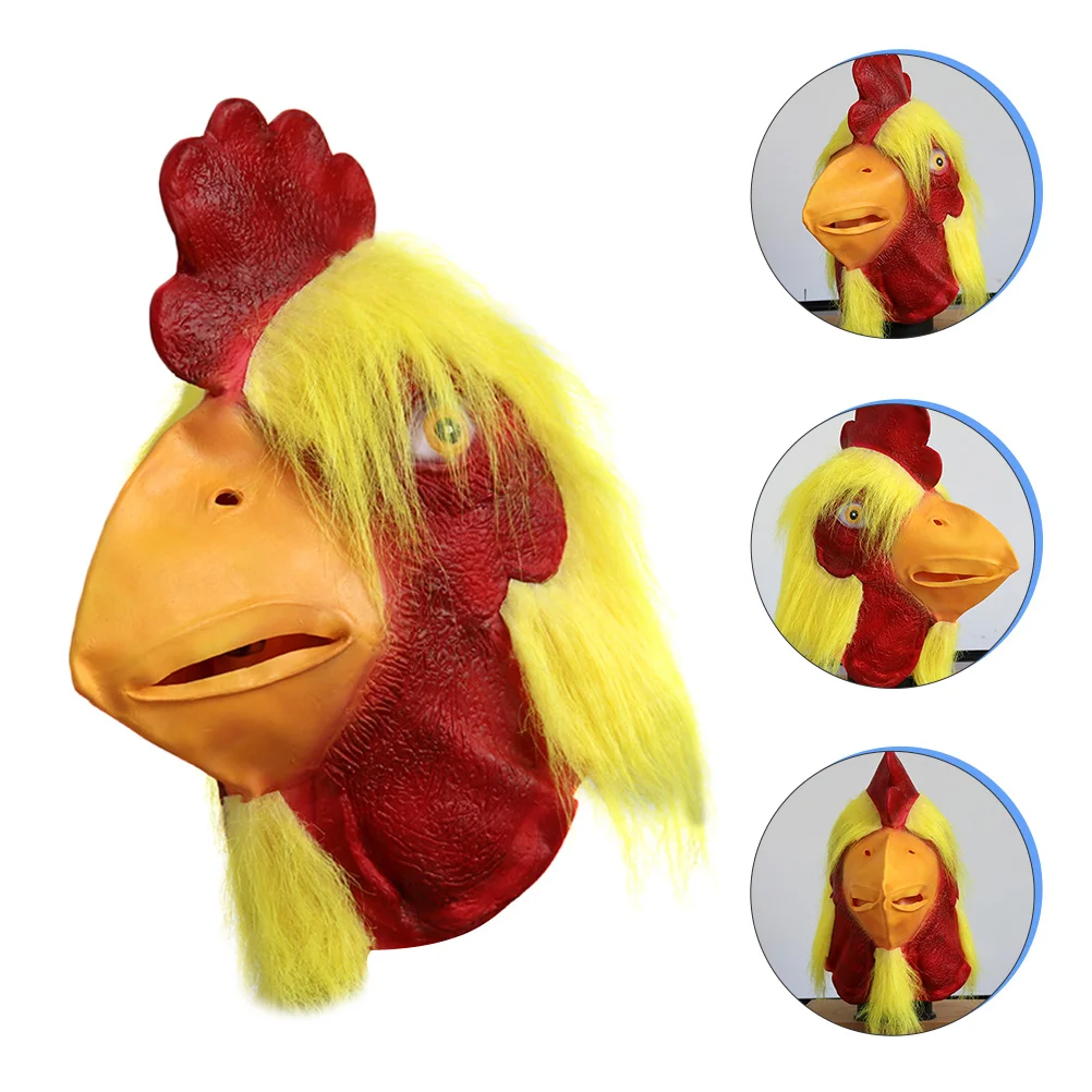 

Mask Party Masks Carnival Costume Chicken Hat Animal Supplies Novelty Halloween