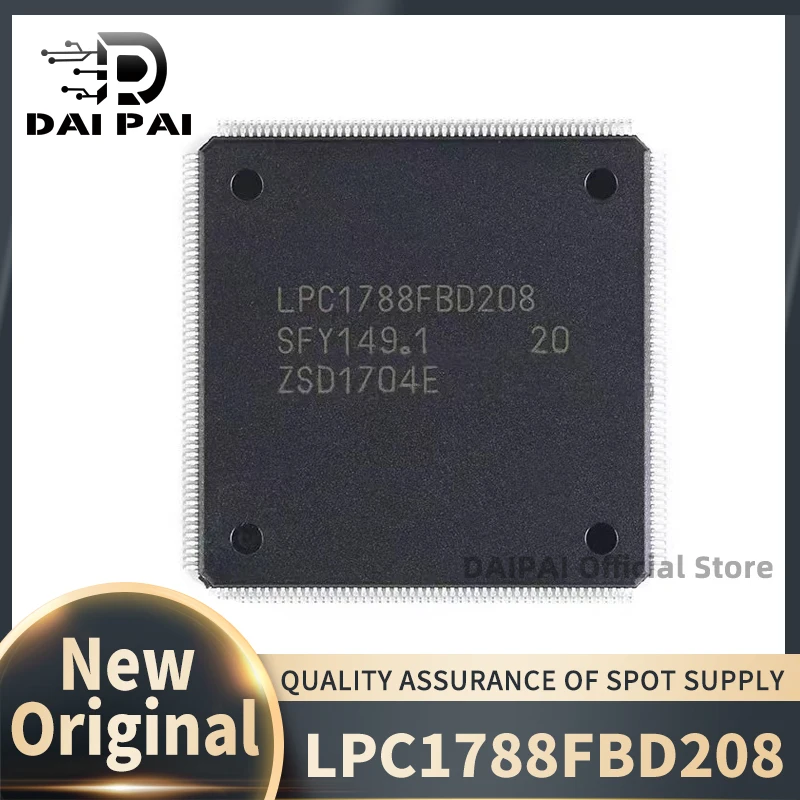 (1piece)100% New original LPC1788FBD208 LPC1788FBD LPC1788 LQFP-208 MCU 32-Bit Microcontrolle Chipset