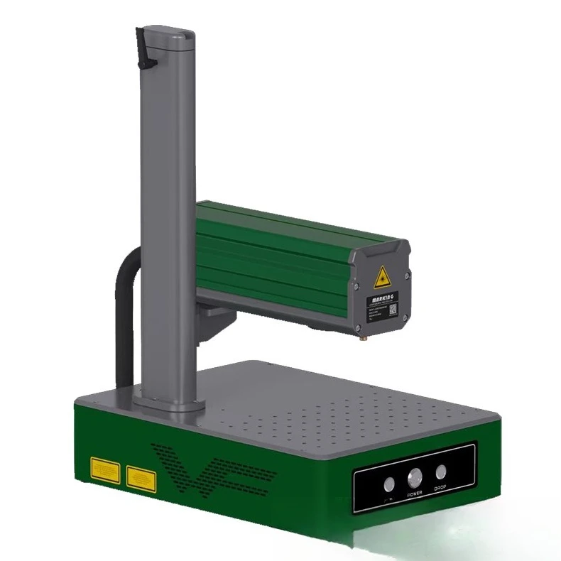 Small desktop laser marking machine metal hardware wooden carton date integrated portable laser inkjet printer
