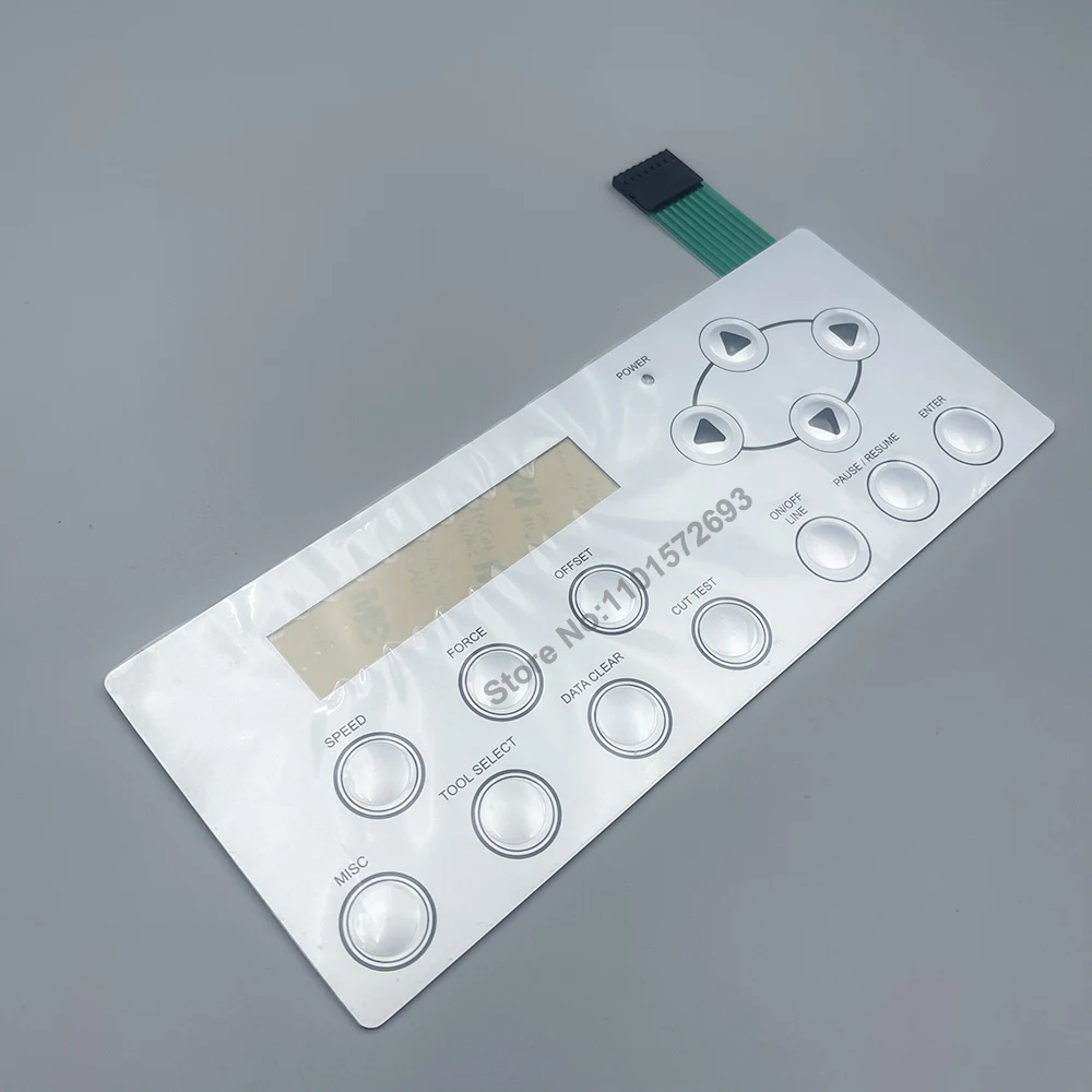 Plóter de corte para Panel de teclado de Jaguar GCC, Panel de botón de Control, almohadilla, película de máscara, interruptor de membrana, Vesion en