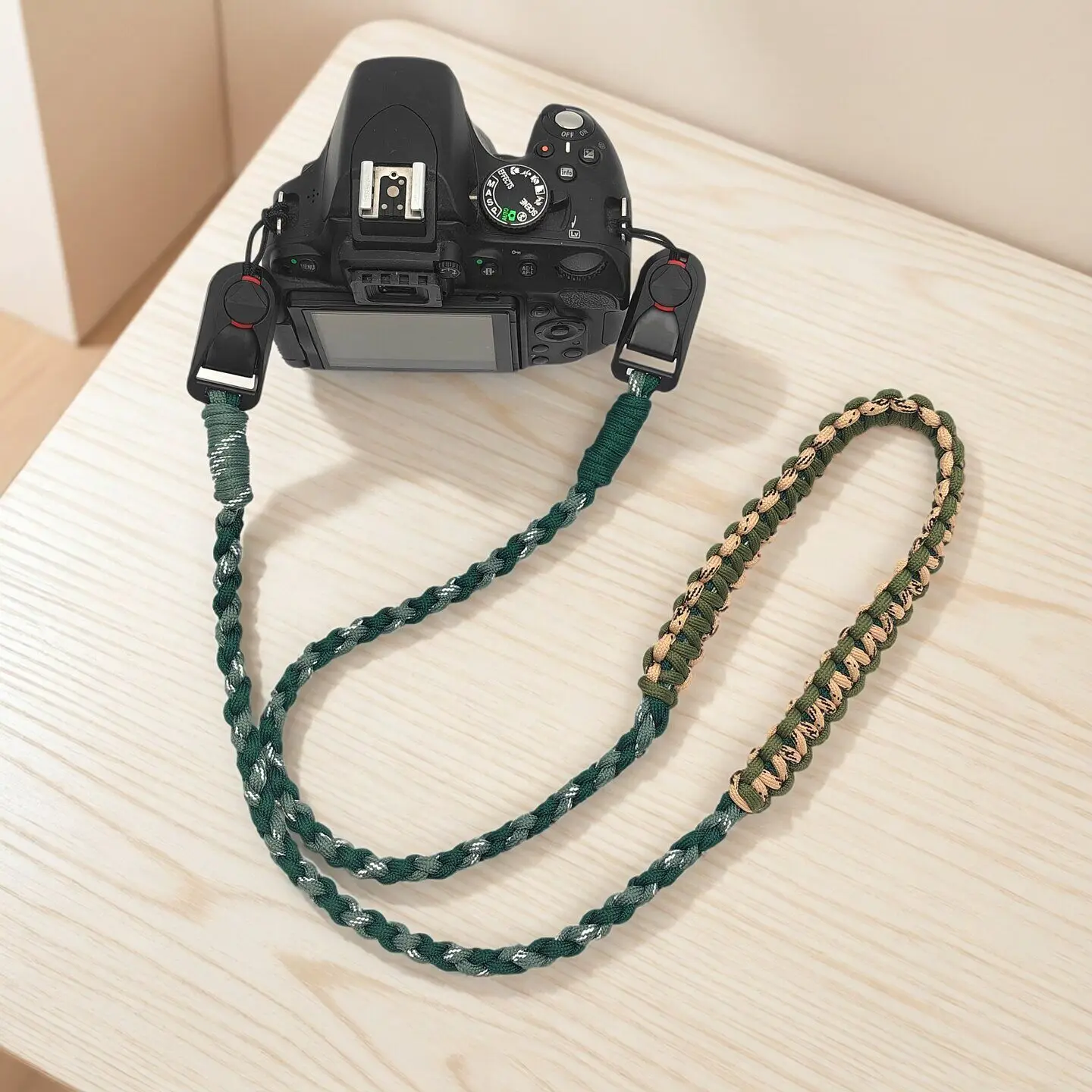 Handmade Camera Quick Release Straps Shoulder Decompression Comfortable Crossbody Strap out Anti-Lost Safety Lanyard Rope