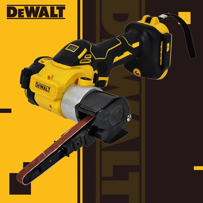 

DEWALT DCM200 20V MAX XR 18 дюймов. Контактный рычаг Bandfile 700 MWO 104 ° Беспроводная ленточная шлифовальная машина с вращающимся бесщеточным двигателем