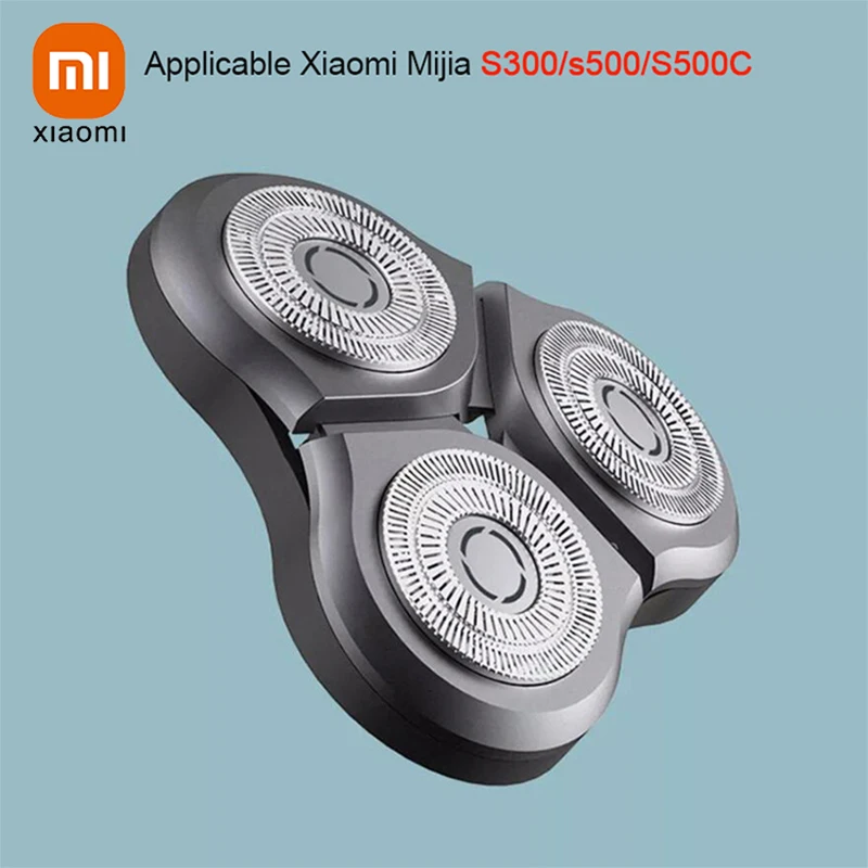 Original Shaver Blade For  Xiaomi Mijia Electric Shaver S300 S500 S500C shavers Razor Steel Blades Waterproof Dual-layer blade