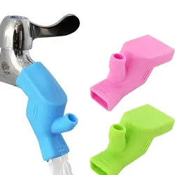 2pcs Bathroom Kitchen Sink Nozzle Faucet Extender, Rubber Elastic Water Tap Extension Faucet Accessories For Hand Washing