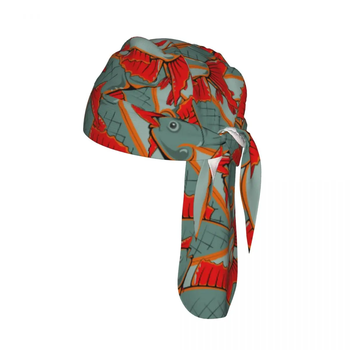 

Cycling Breathable Cycling Headwear Fresh Fishes With Red Fins And Tails Quick-Dry Bicycle Scarf Cap