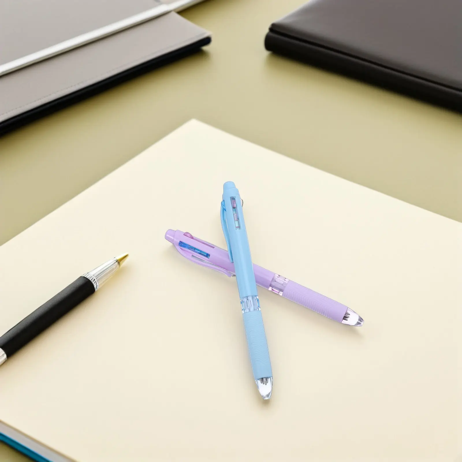 8 pcs Pens Writing Office Ballpoint Smooth Halloween Christmas New Ballpoint Pen Colored Ink Pens Coloring Ink Pens