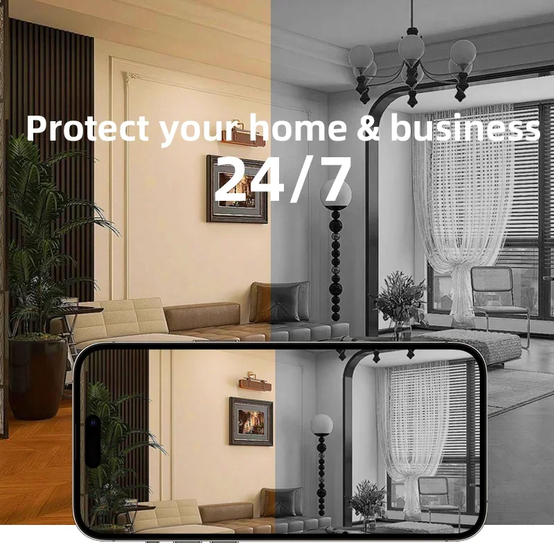 ชุดกล้องวงจรปิดกันน้ำ 8 ช่อง ความละเอียด 4MP 5MP 8MP พร้อมเครื่องบันทึก NVR ระบบกล้องวงจรปิดรักษาความปลอดภัย มองเห็นภาพสีในเวลากลางคืน