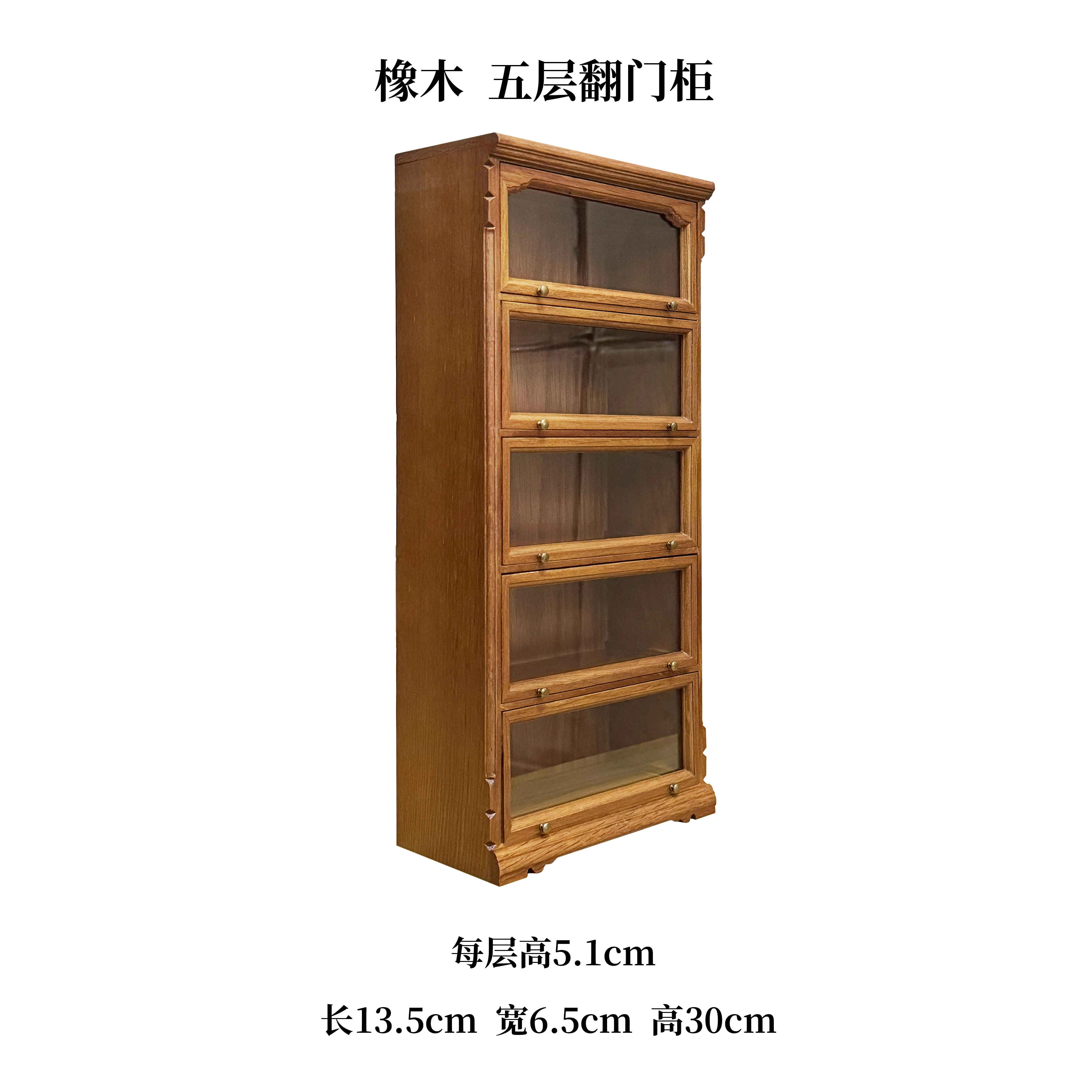 1/6 doll house model furniture accessories mini model retro flip-up door cabinet/lawyer cabinet/lattice ladder cabinet