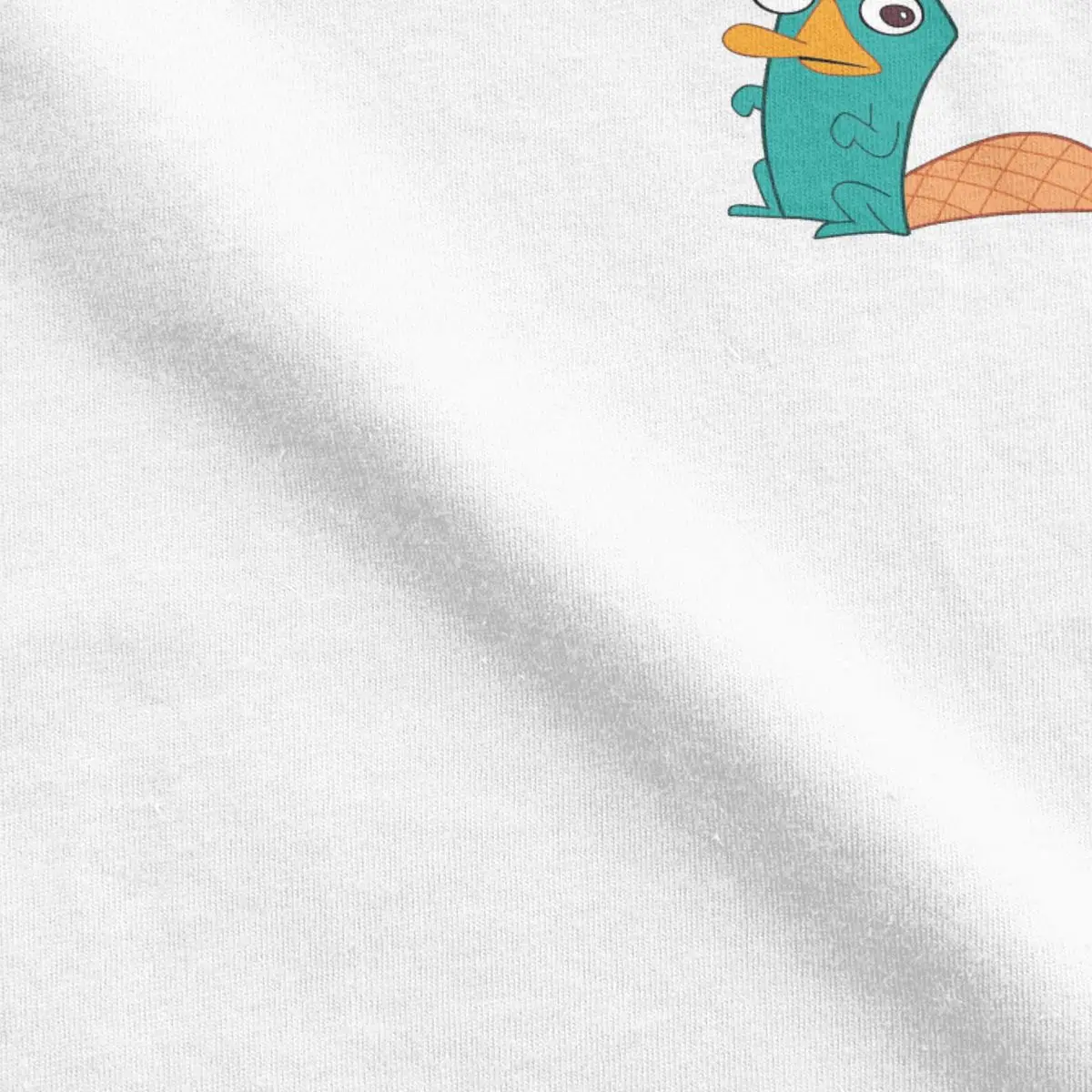 Men Women\'s Cute Perry The Platypus T Shirts Cotton Tops Vintage Short Sleeve Round Collar Tees Gift Idea T-Shirts