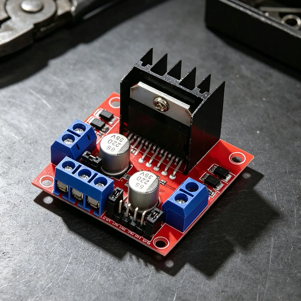H for bridge Motor Drive Module for l298n Main Chip 5V 35V Drive Voltage 2A Driving Current Reliable Performance