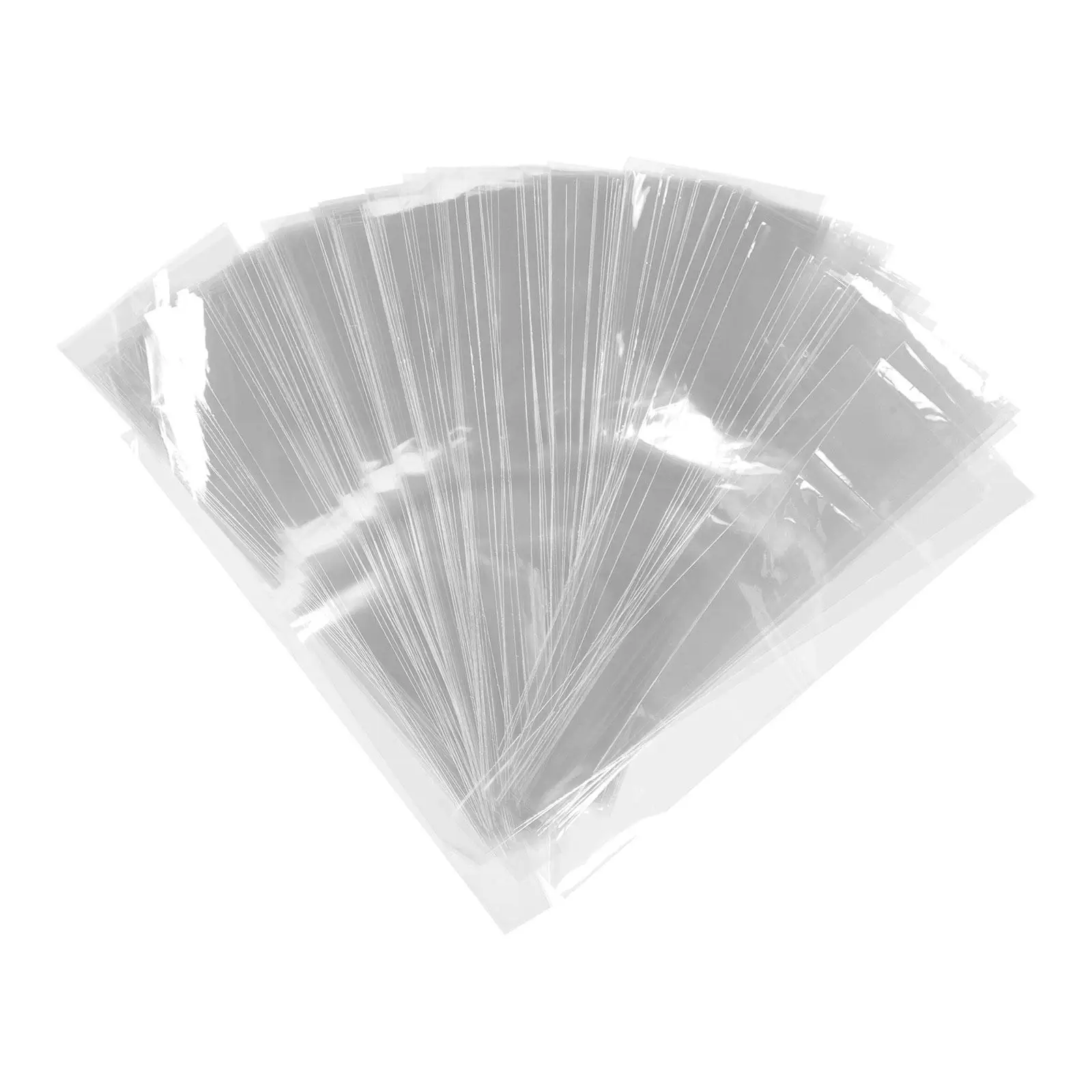 

100 Pcs Flower Packaging Clear Transparent Waterproof Gift Bags for Birthday Bridal Shower Holiday Bouquet Wrapping Plastic Bags
