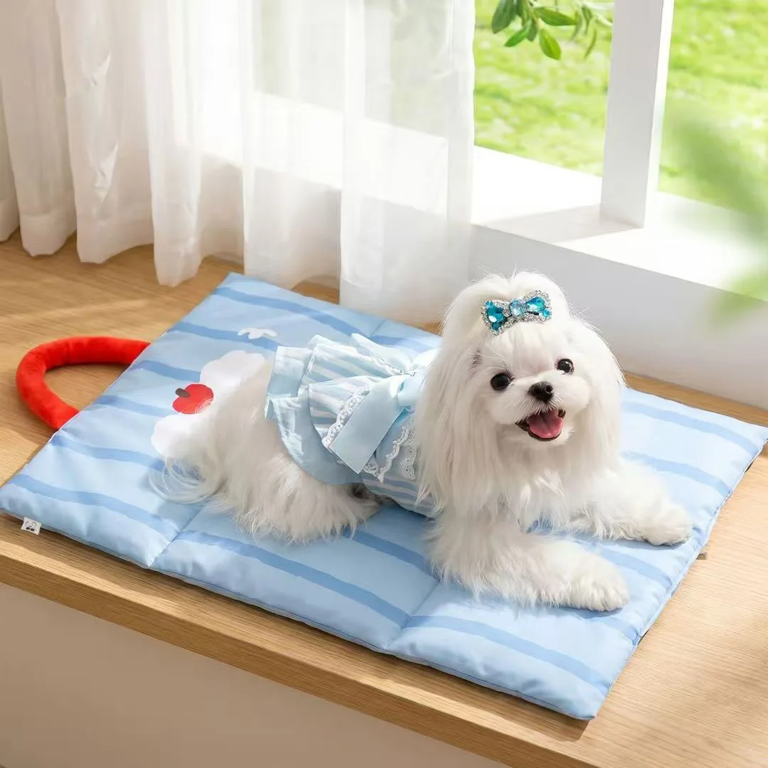 Cama para perros pequeños y medianos: plegable, impermeable y refrescante - imagen 2