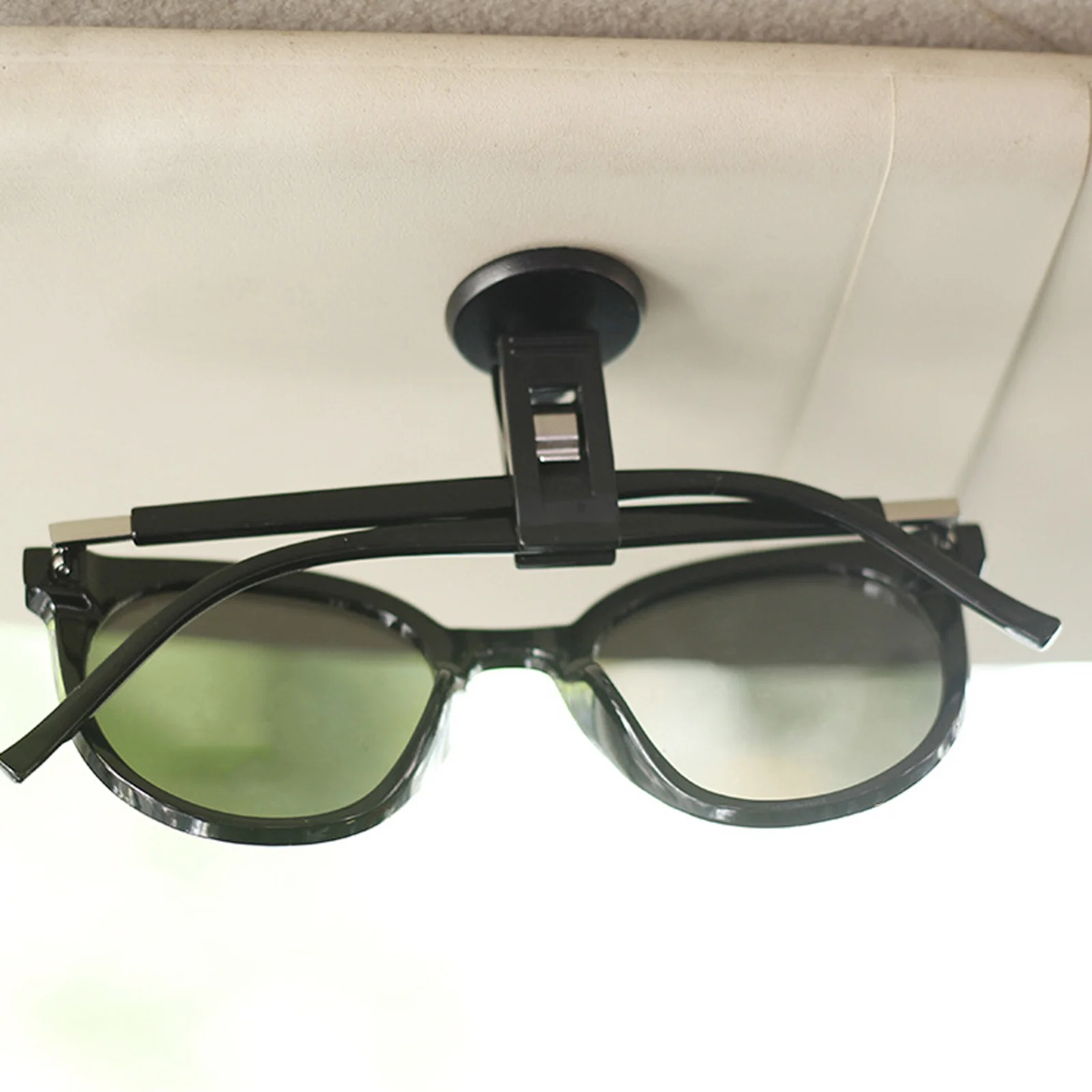 

4Pcs Car Mounted Clip Premium Material Certificate Clamp Multipurpose Storage Curtain Bill Glasses Holder Car Mounted Clip