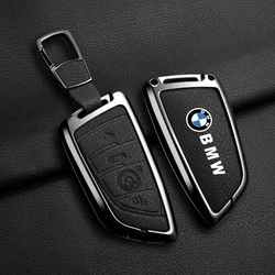 Car Key Case Cover Shell Holder Full Protector For BMW X1 X3 X5 X6 X7 1 3 5 6 7 Series G20 G30 G11 F15 F16 G01 G02 F48 Accessory