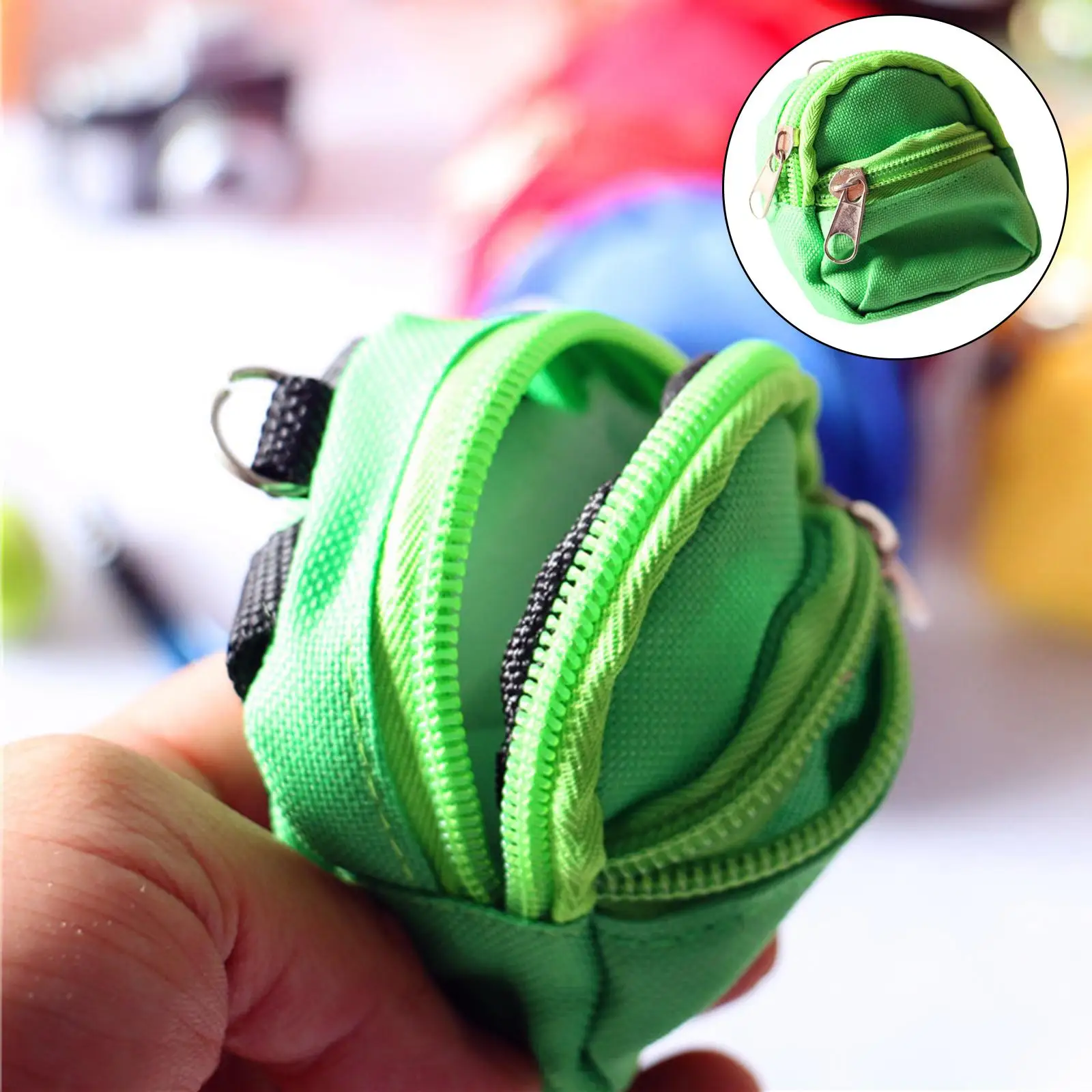 

Tiny Schoolbag Simulation Life Scene Miniature Backpack for 1 6 1 12 BJD Dolls Handcraft Furniture