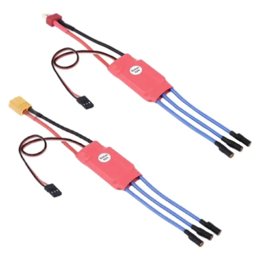 

Brushless 30A ESC Electric Speed Controller 5V3A BEC Support 2-4S for RC Plane Glider Fixed-Wing Multi Rotor Aircraft Parts