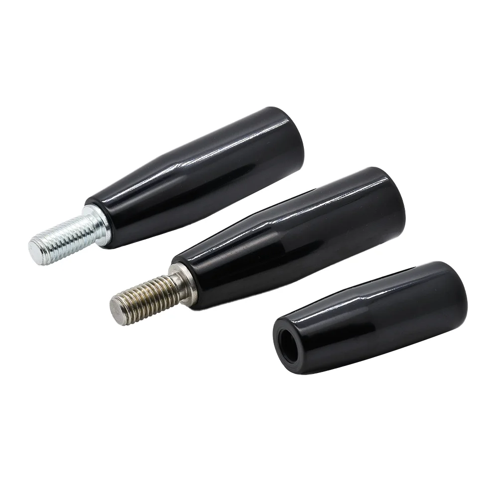 1 pc PF Fixed Machine Handle Series External / Internal Thread Wrench Slot Straight Rod Galvanized Mounting Part M6 M8 M10 M12