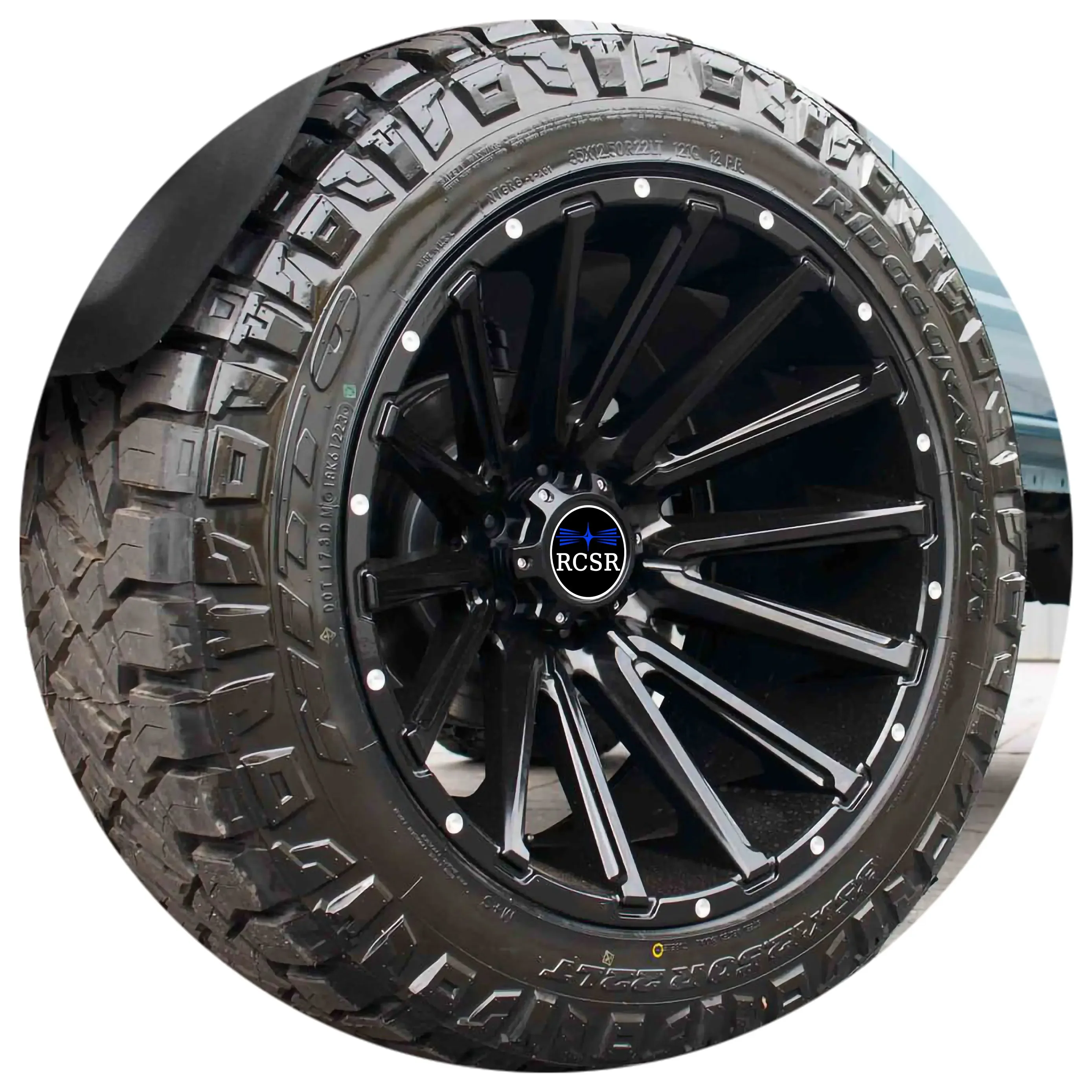 

RCSR Hot Sale Customizable Size 17-24 Inch PCD 5*120 5*112 5*114.3 5*150 Deep Dish Forged Rims ET -15-0 For Toyota Land Cruiser
