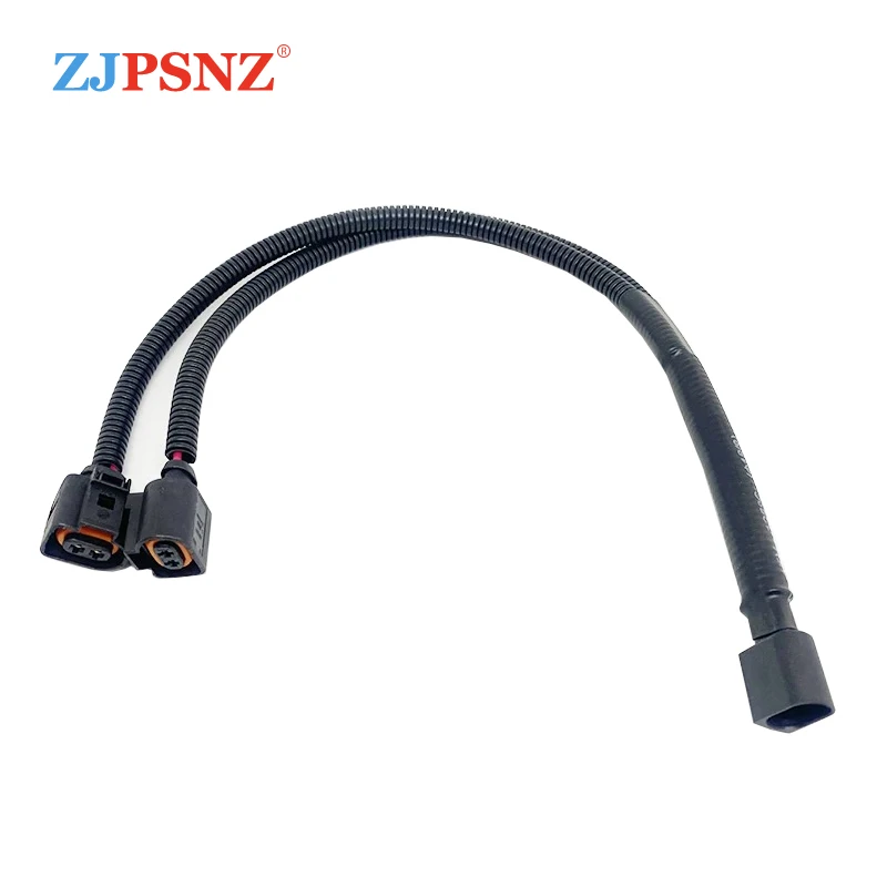 Auto Horn Socket Conversion Plug Female Male Plug Pigtail Adapter Two Special Line Beam Car Horn Wiring Harness Male Female Plug