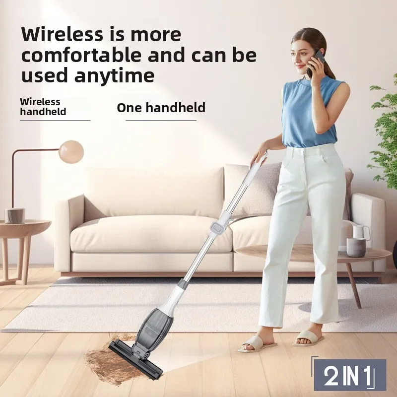 three-in-one multi-functional cleaner, handheld window cleaner + vacuum cleaner + water suction, household car cleaning artifact