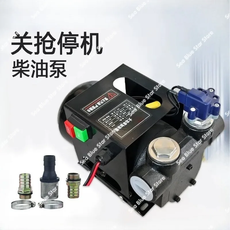 New Diesel Pump 12V High Power Electric Diesel Pump 24V 220V Self-priming Electric Oil Pump