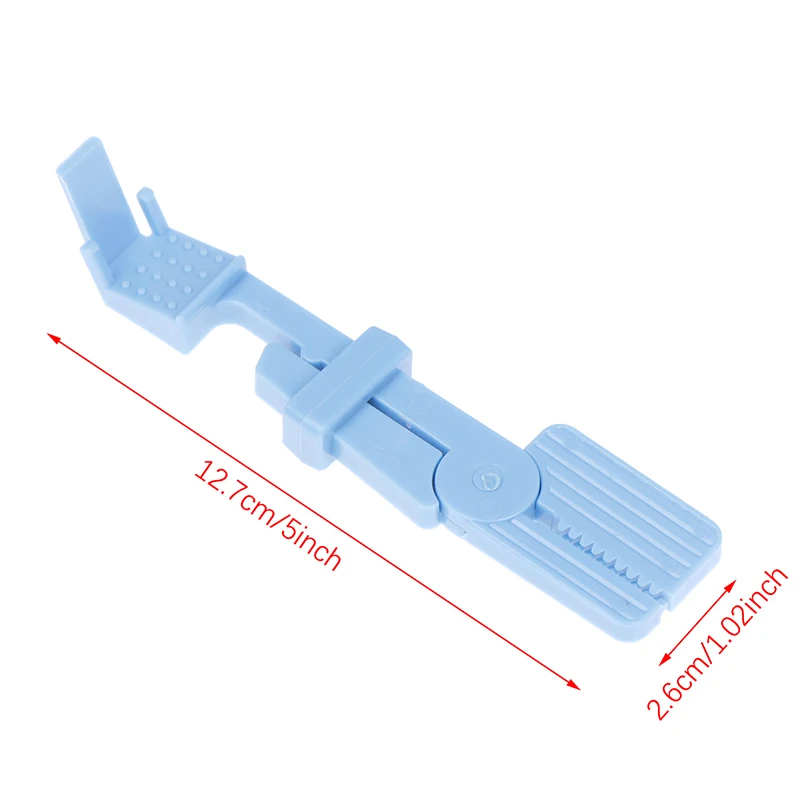 Dental X-Ray plástico Clip, suporte de radiografia, equipamentos odontológicos, Oral Lab Consumíveis, azul, alta qualidade, 1pc