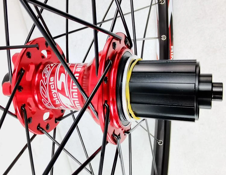 Pasak Mtb Rear Wheel 29 27.5 26 Cassette HG/XD/MS 12S Flywheel Disc Brake 6 Bolts 32 Holes Sealed Bearing Mountain Bicycle Wheel
