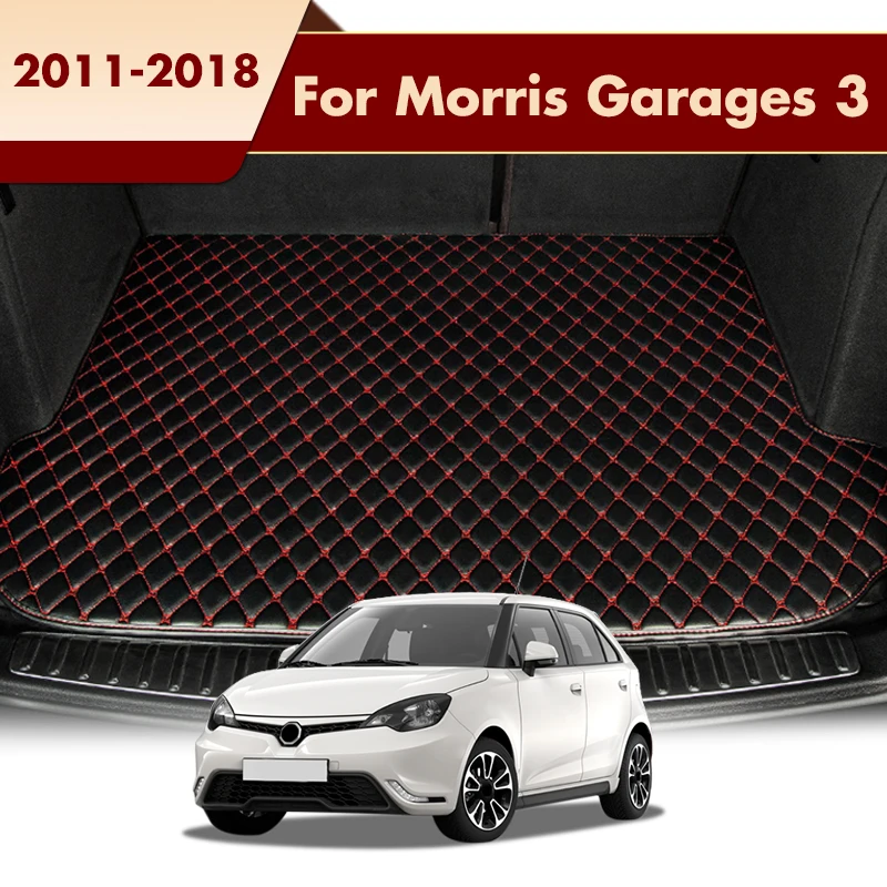 Car Trunk Mats For Morris Garages MG 3 2018 2017 2016 2015 2014 2013 2012 2011 Auto Vehicles Cargo Liner Interior Accessories