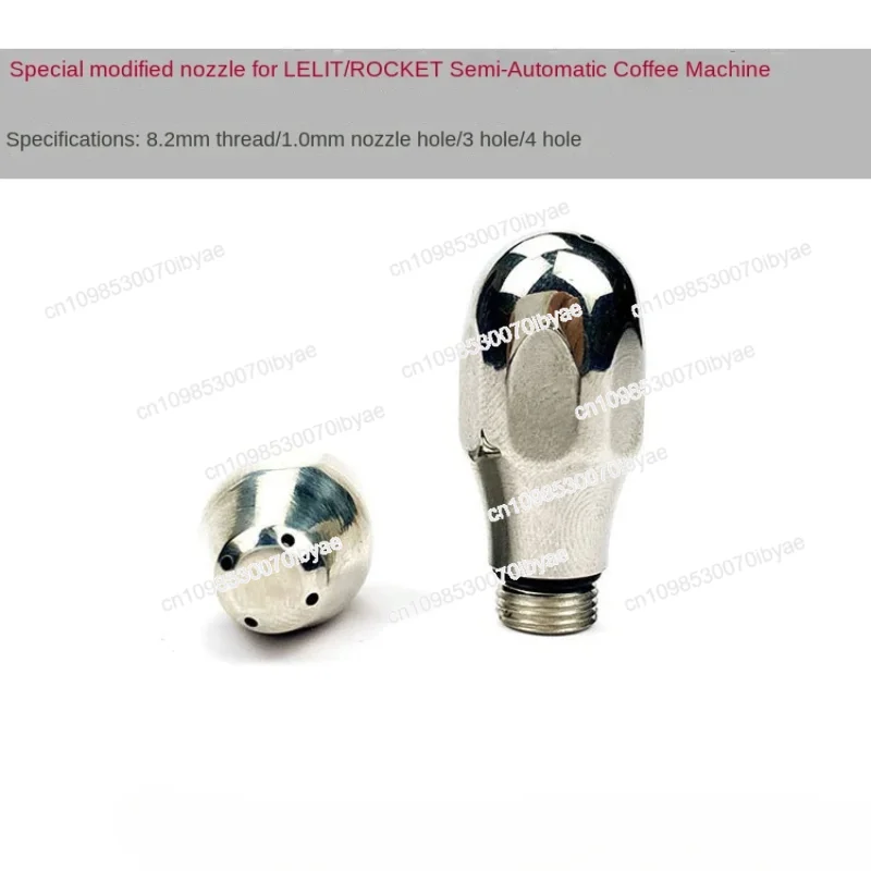 

LELIT V3/Mara X/ROCKET Rocket R58 Semi Automatic Coffee Machine Modified with Nozzles and Nozzles