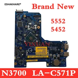 Original brand new CN-0F77J1 F77J1 0F77J1 for DELL Inspiron 5452 5552 LA-C571P laptop motherboard with N3700 CPU DDR3 tested ok