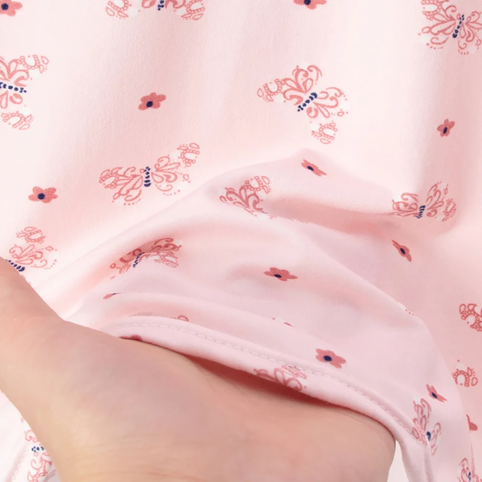 2-teiliges Herbst- und Winter-Mädchen-Set, süß und niedlich, langärmeliges Set, bequemes Unterhemd für Kinder, Hose mit elastischem Bund, Heimset – Detail 14
