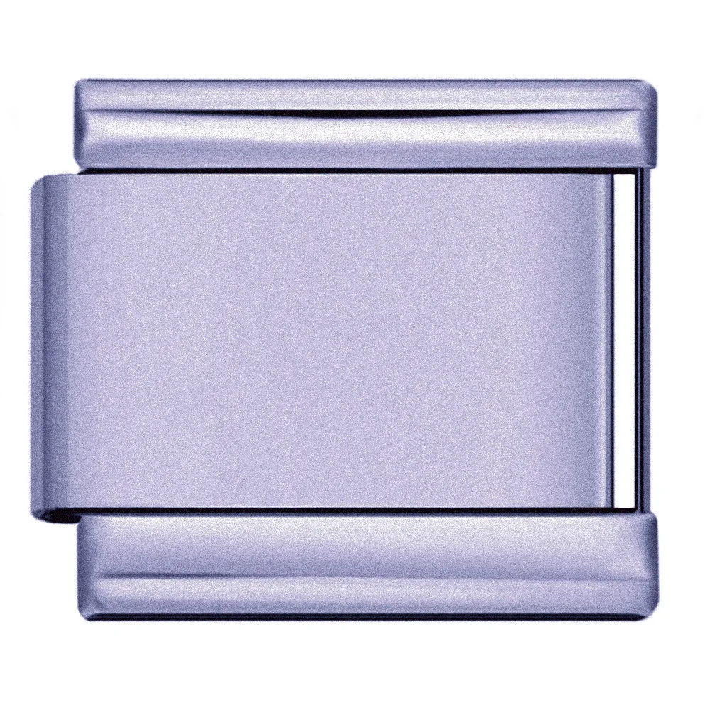 1/5 Stück Matte Italienische Charm-Verbindungsstücke, Modulare Verbindungsstücke für 9mm Armbänder, Edelstahl für DIY Armbandherstellung, Schmuckzubehör – Detail 12