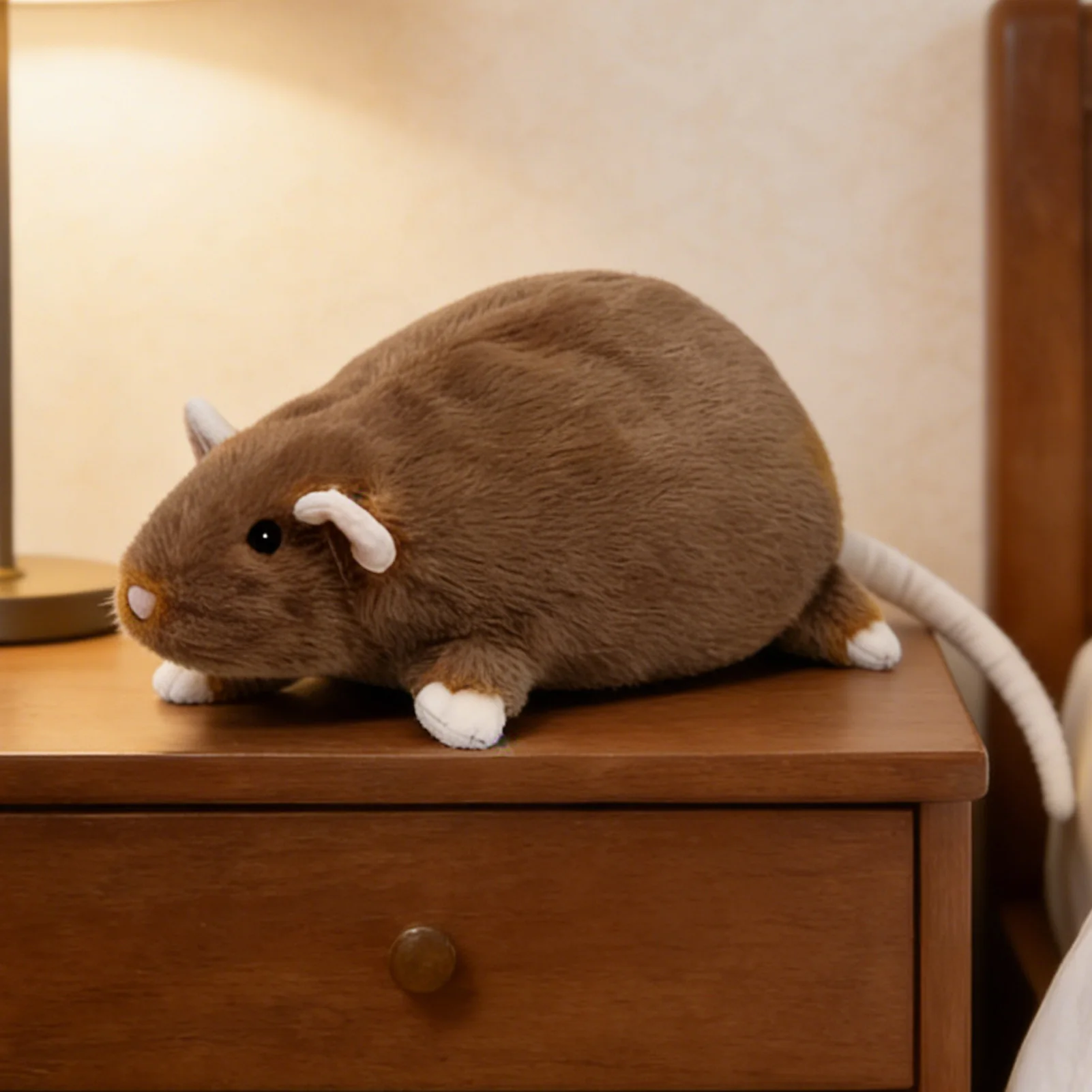 Plush Toy Large Rat Stuffed Animal Funny Prank Mouse Doll Birthday Gift Soft Short Plush Material For Decoration And