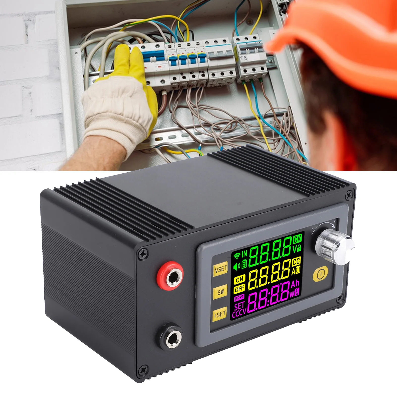 

DC Voltage Regulator 12-72V Input 0-65V 0-9A 585W Output Digital Display Voltage Stabilizer Variable Voltage Regulator