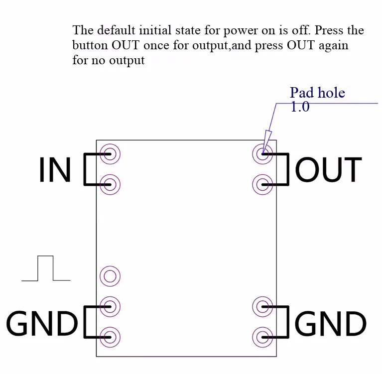Schaltmodul, Netzschalter, Netzknopfmodul, Ein-/Ausschalten per Knopfdruck, Ersatz für mechanische Schalter – Detail 3
