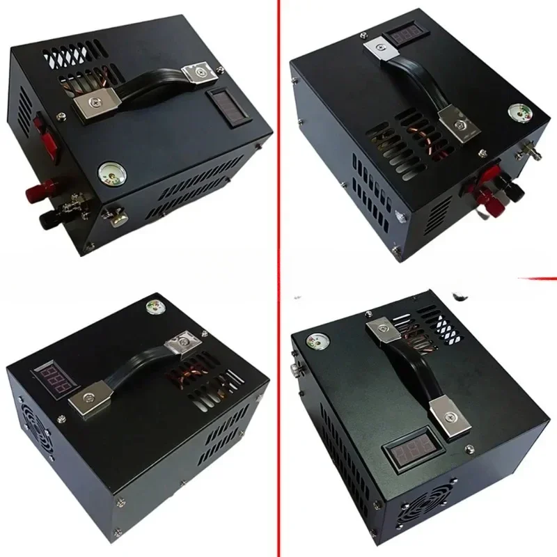 Para (12V 110V 220V) bomba compresores Pcp 4500psi 300bar 30mpa Pcp compresor de aire Rifle de aire bomba de coche 12 110 220 V