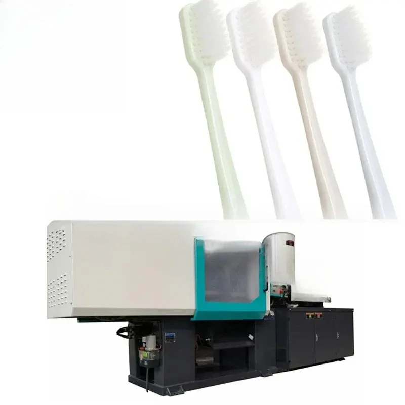 Plastic toothbrush silicone toothbrush injection molding machine