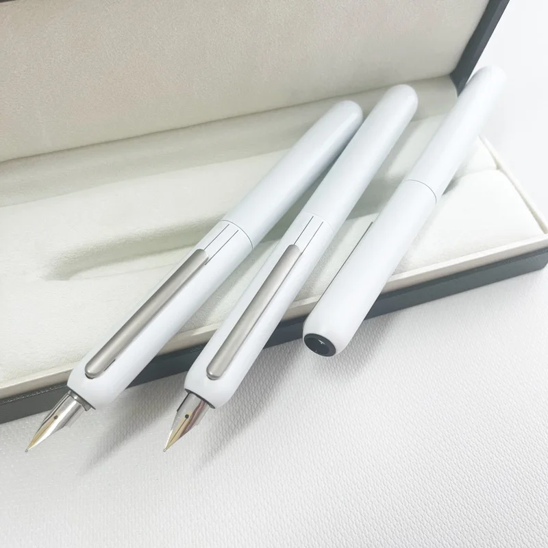 عالية الجودة LM التركيز 3 قلم حبر الأسود التيتانيوم الحوار سلسلة 14K الذهب تلميح الحبر القرطاسية الكتابة اللوازم المدرسية والمكتبية #2