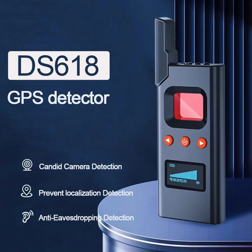 DS618 Anti Eavesdropping Camera Detector Anti-bugging Anti-snooping Anti-surveillance GPS Night vision Infrared Detection