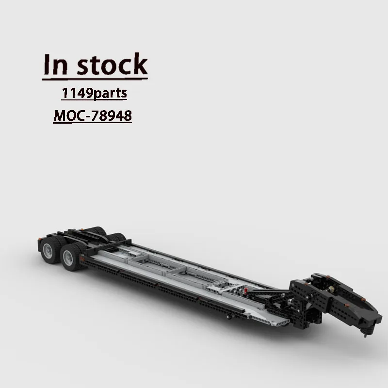 

MOC-78948 Cargo Transport Low Carrier Building Block Model 1149 PartsMOC Creative Boy Kids Birthday Building Block Toy Gift